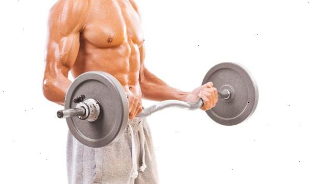 Bygg bättre biceps och triceps. Arm övningar: Det handlar om vikten.